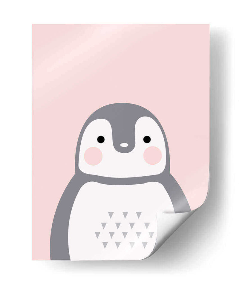 Pastel Penguin | Cuadro decorativo de Canvas Lab