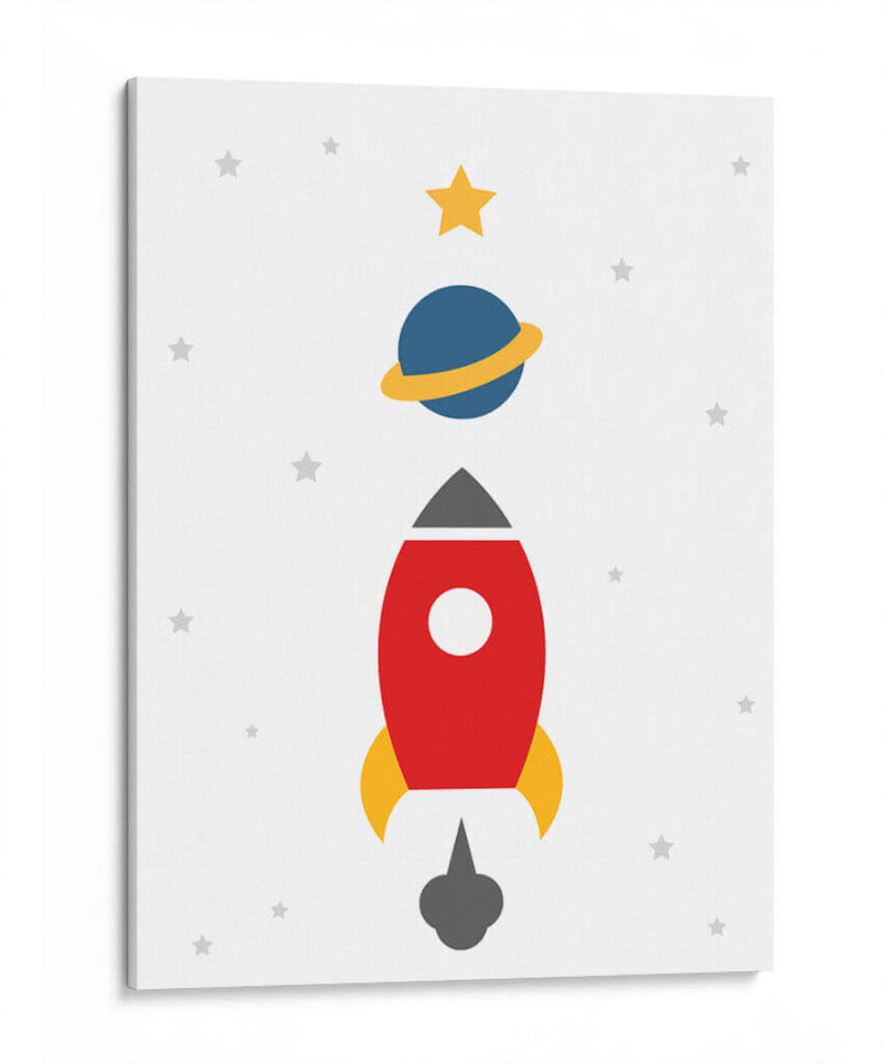 Red Rocket | Cuadro decorativo de Canvas Lab