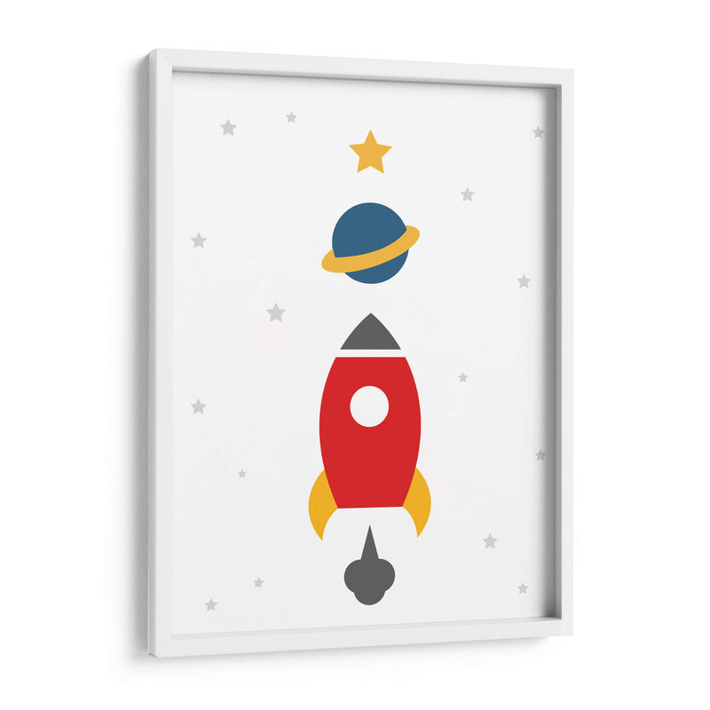 Red Rocket | Cuadro decorativo de Canvas Lab