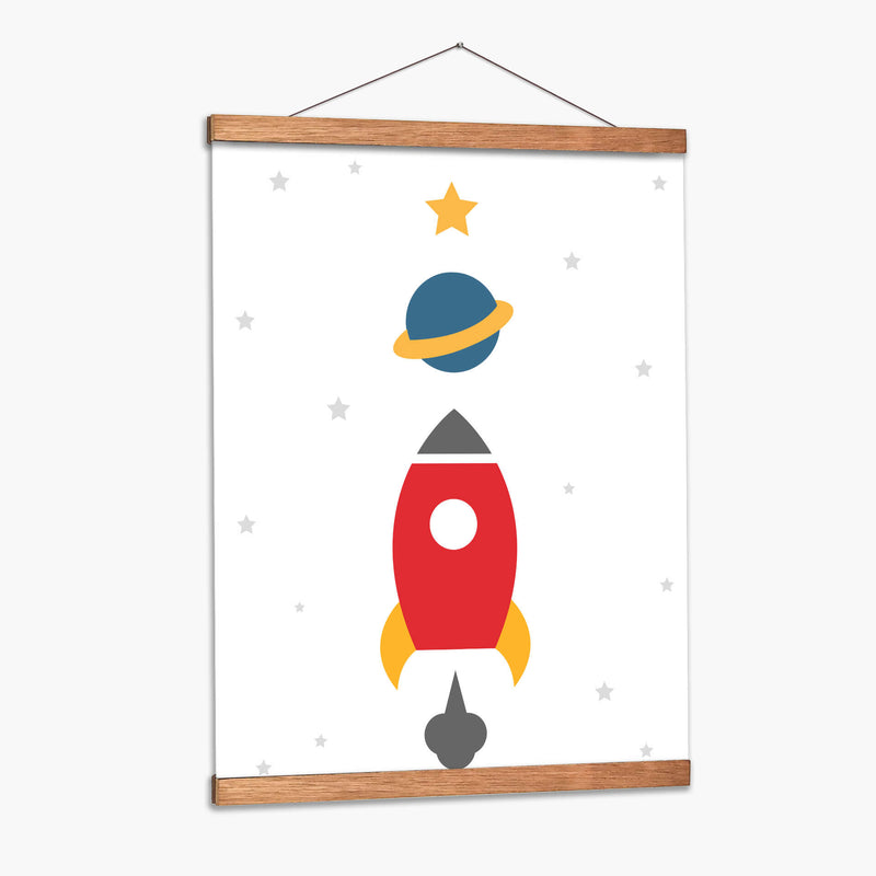 Red Rocket | Cuadro decorativo de Canvas Lab