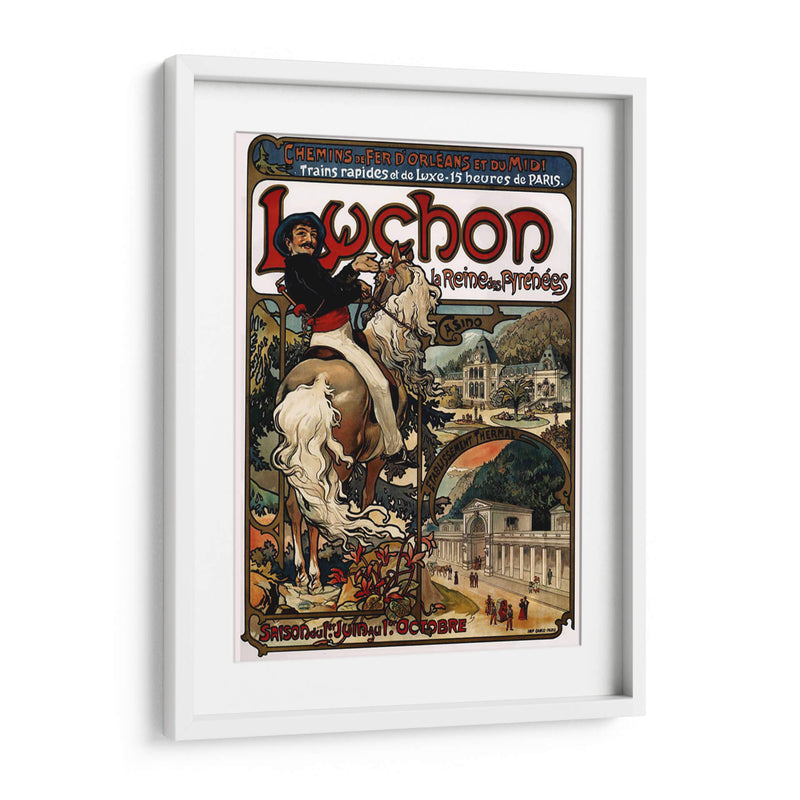 Luchon (1895) - Alfons Mucha | Cuadro decorativo de Canvas Lab