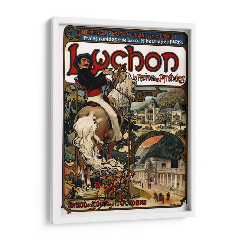 Luchon (1895) - Alfons Mucha | Cuadro decorativo de Canvas Lab