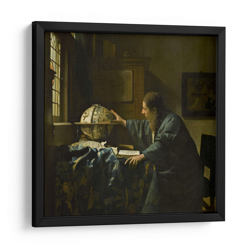 El astrónomo - Johannes Vermeer | Cuadro decorativo de Canvas Lab