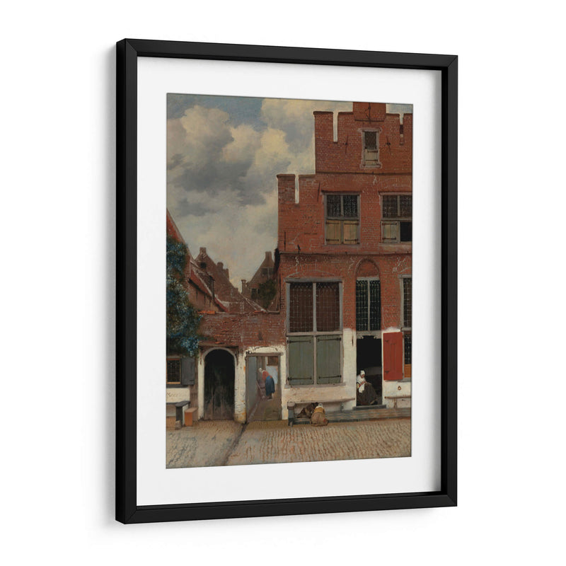 La callejuela - Johannes Vermeer | Cuadro decorativo de Canvas Lab