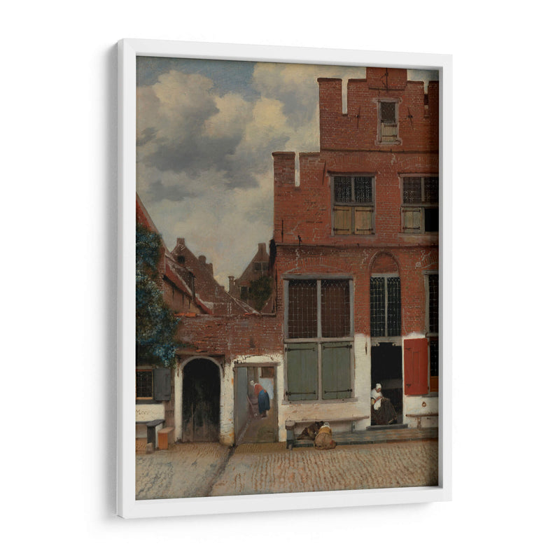 La callejuela - Johannes Vermeer | Cuadro decorativo de Canvas Lab
