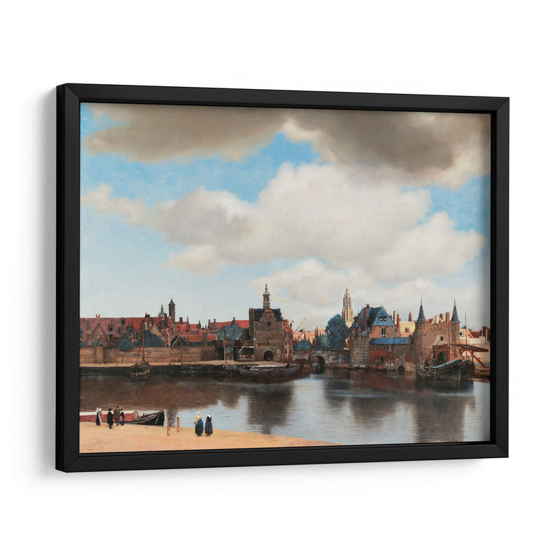 Vista de Delft - Johannes Vermeer | Cuadro decorativo de Canvas Lab