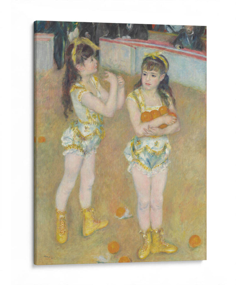 Acróbatas en el circo Fernando - Pierre-Auguste Renoir | Cuadro decorativo de Canvas Lab