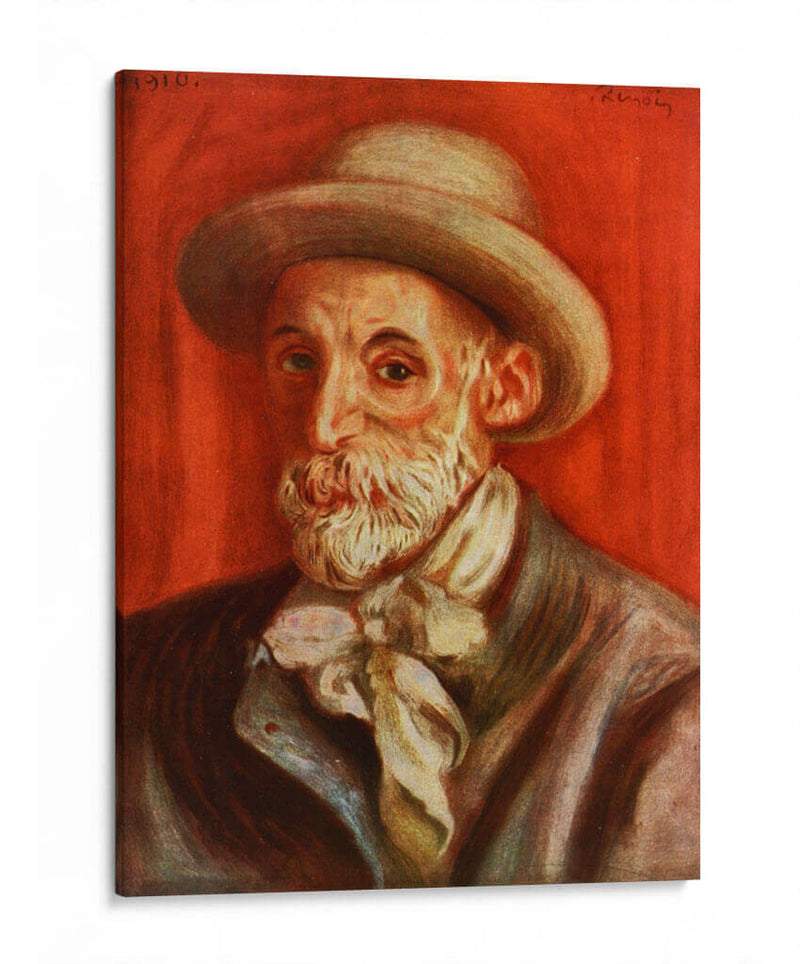 Autorretrato (1910) - Pierre-Auguste Renoir | Cuadro decorativo de Canvas Lab