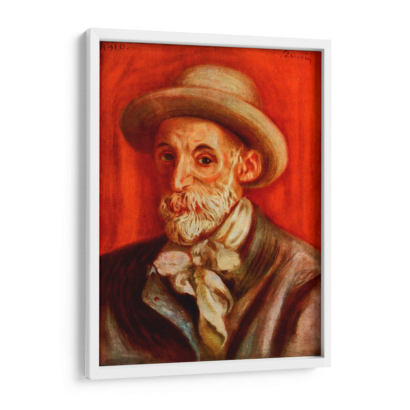 Autorretrato (1910) - Pierre-Auguste Renoir | Cuadro decorativo de Canvas Lab