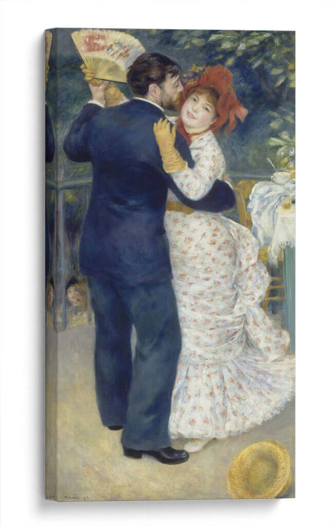 Baile en el campo - Pierre-Auguste Renoir | Cuadro decorativo de Canvas Lab