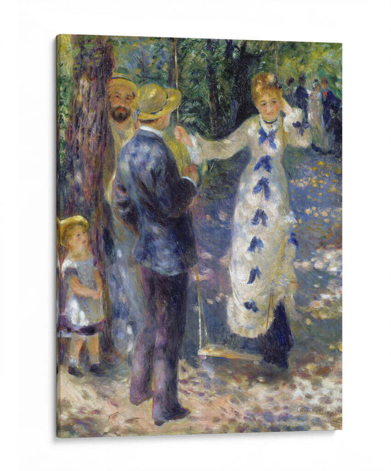 El columpio - Pierre-Auguste Renoir | Cuadro decorativo de Canvas Lab