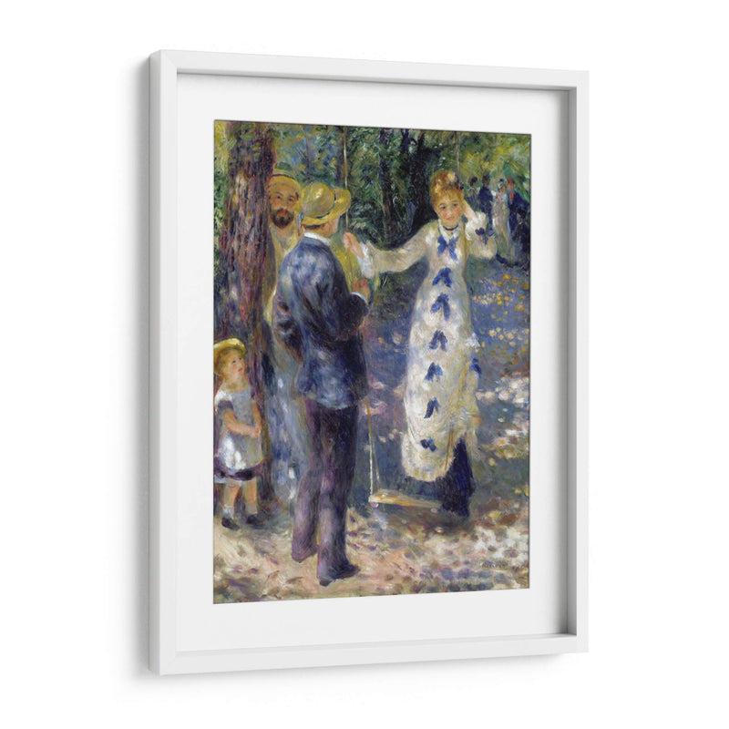 El columpio - Pierre-Auguste Renoir | Cuadro decorativo de Canvas Lab