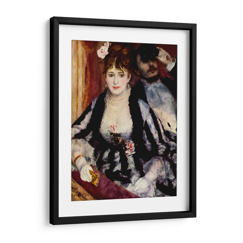El palco - Pierre-Auguste Renoir | Cuadro decorativo de Canvas Lab