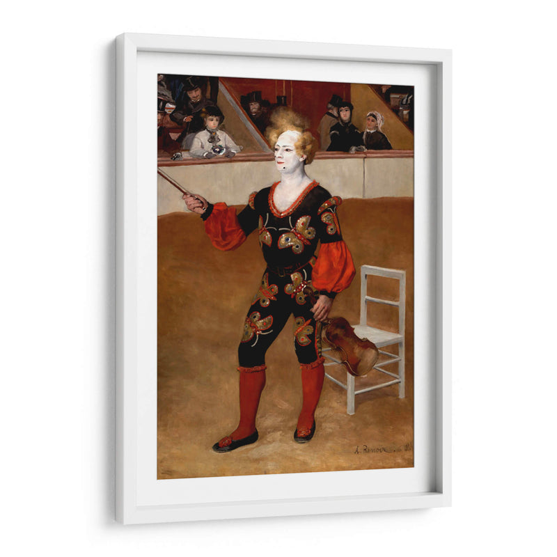 El payaso - Pierre-Auguste Renoir | Cuadro decorativo de Canvas Lab