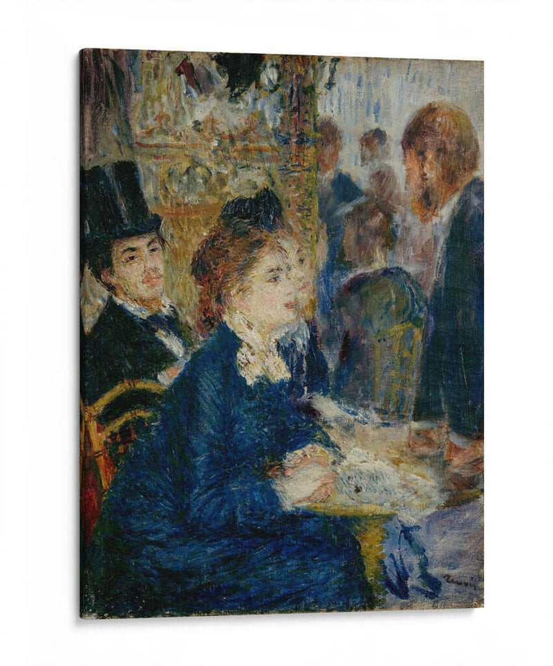 En el café - Pierre-Auguste Renoir | Cuadro decorativo de Canvas Lab