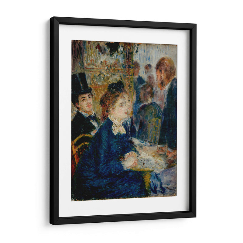 En el café - Pierre-Auguste Renoir | Cuadro decorativo de Canvas Lab