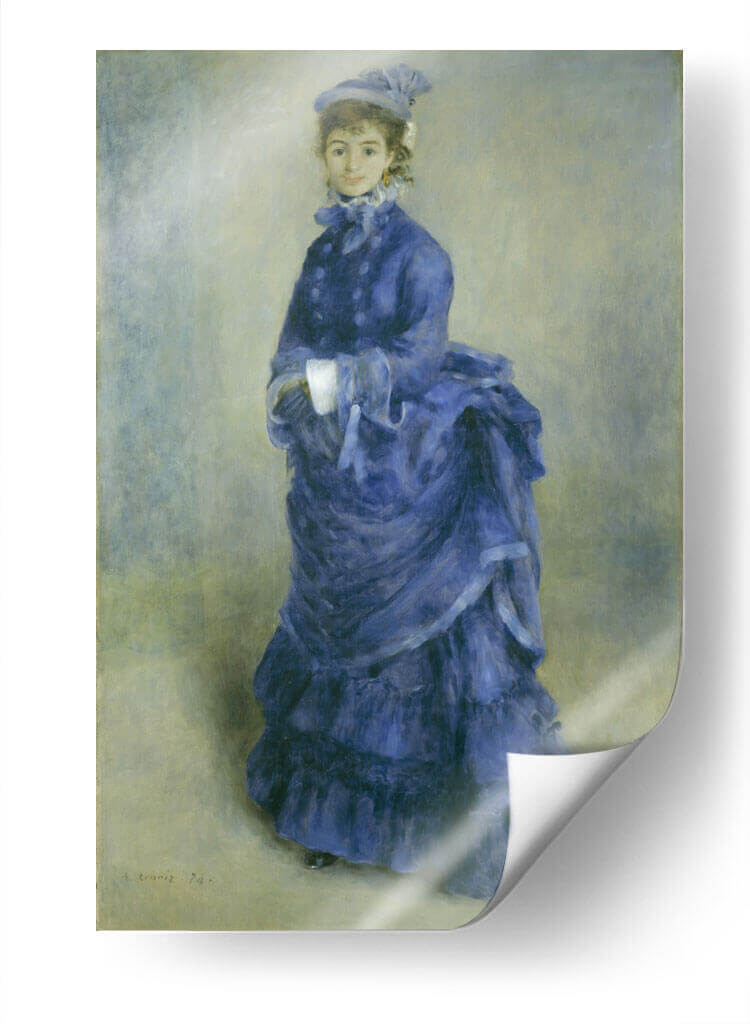 La parisina - Pierre-Auguste Renoir | Cuadro decorativo de Canvas Lab