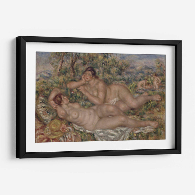 Las bañistas - Pierre-Auguste Renoir | Cuadro decorativo de Canvas Lab