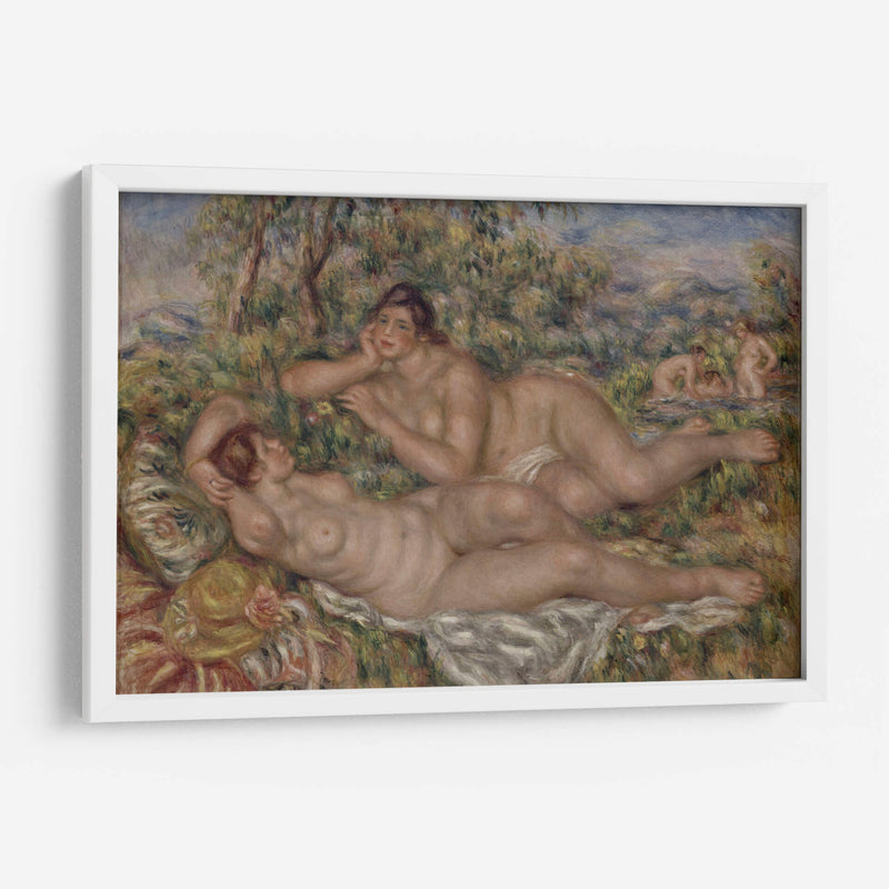 Las bañistas - Pierre-Auguste Renoir | Cuadro decorativo de Canvas Lab