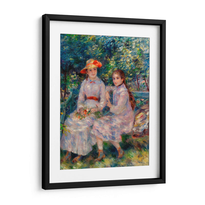 Las hijas de Durand-Ruel - Pierre-Auguste Renoir | Cuadro decorativo de Canvas Lab