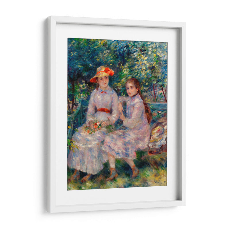 Las hijas de Durand-Ruel - Pierre-Auguste Renoir | Cuadro decorativo de Canvas Lab