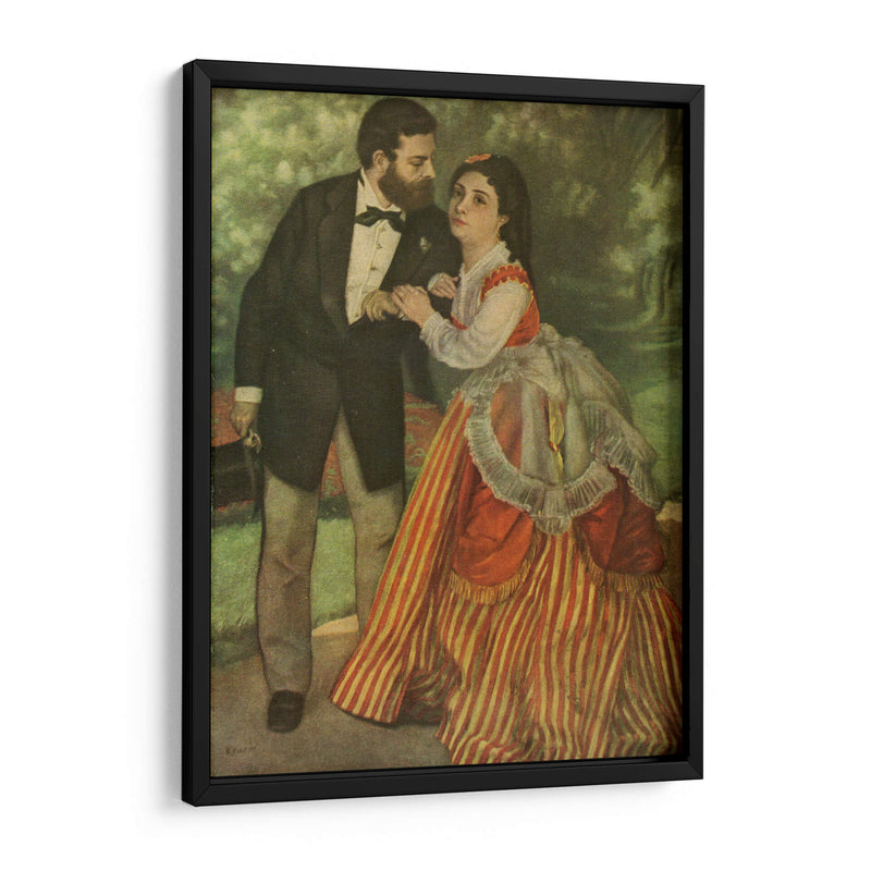 Los prometidos - Pierre-Auguste Renoir | Cuadro decorativo de Canvas Lab