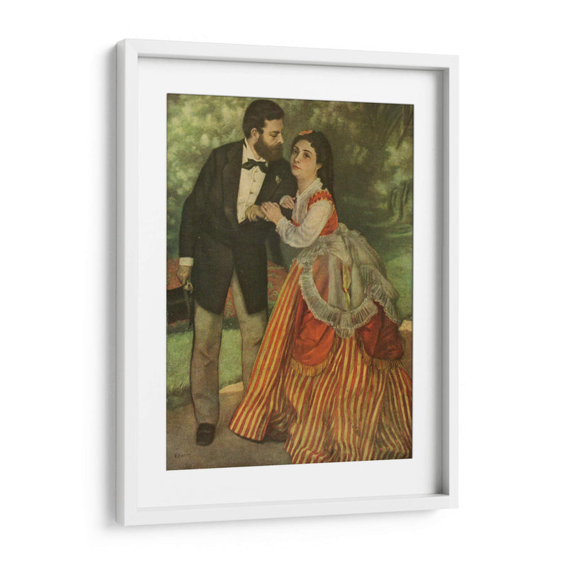 Los prometidos - Pierre-Auguste Renoir | Cuadro decorativo de Canvas Lab