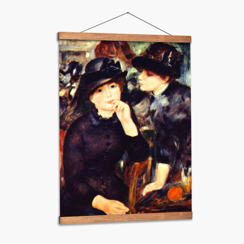 Niñas en negro - Pierre-Auguste Renoir | Cuadro decorativo de Canvas Lab