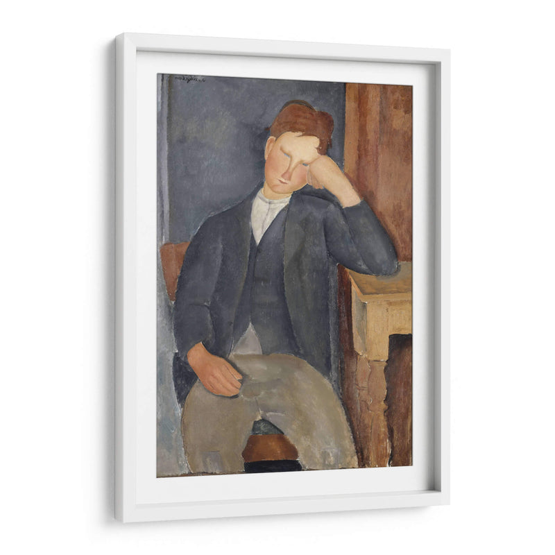 El joven aprendiz - Amedeo Modigliani | Cuadro decorativo de Canvas Lab