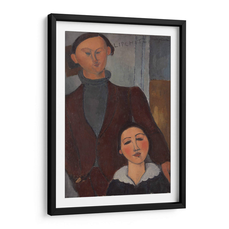 Jacques y Berthe Lipchitz - Amedeo Modigliani | Cuadro decorativo de Canvas Lab