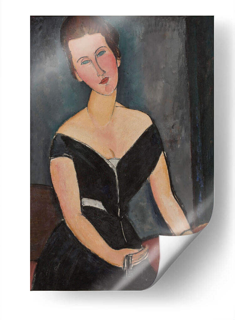 Madame G. van Muyden - Amedeo Modigliani | Cuadro decorativo de Canvas Lab