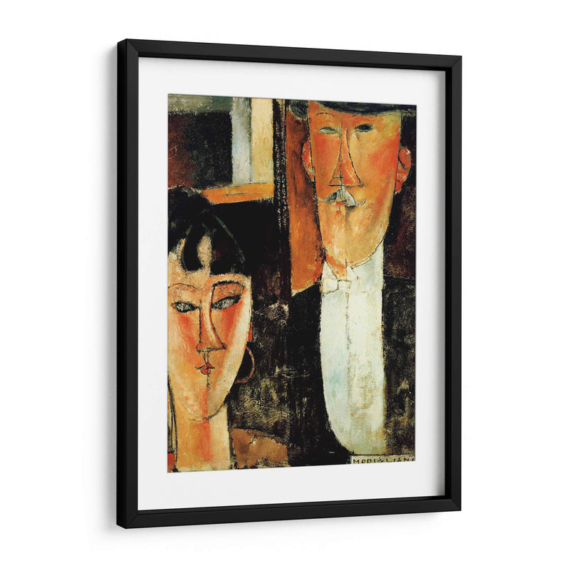 Marido y mujer - Amedeo Modigliani | Cuadro decorativo de Canvas Lab