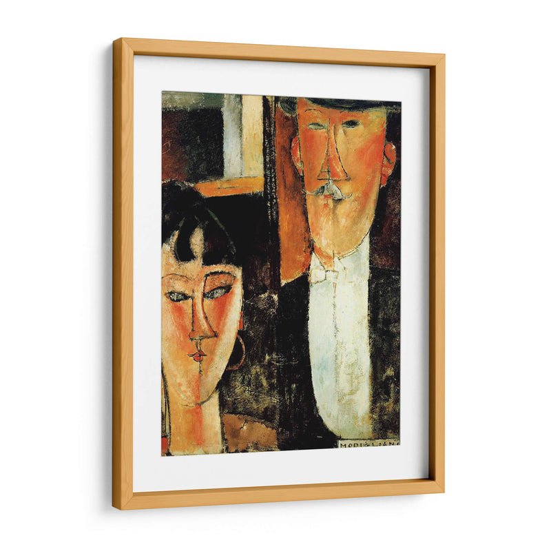 Marido y mujer - Amedeo Modigliani | Cuadro decorativo de Canvas Lab