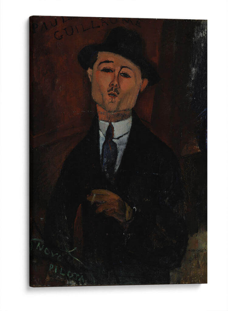 Paul Guillaume, Novo Pilota - Amedeo Modigliani | Cuadro decorativo de Canvas Lab