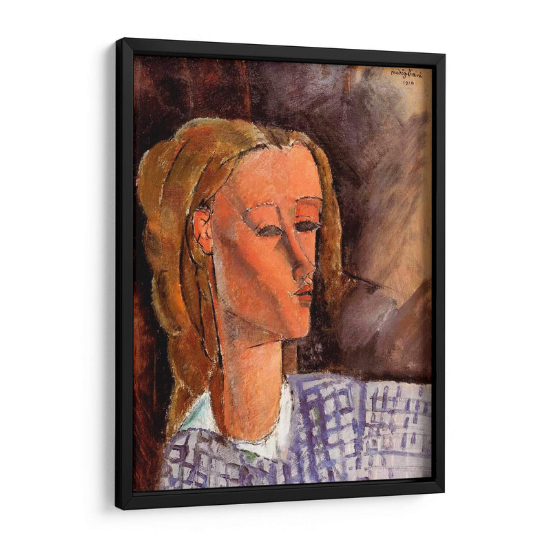 Retrato de Beatrice Hastings - Amedeo Modigliani | Cuadro decorativo de Canvas Lab