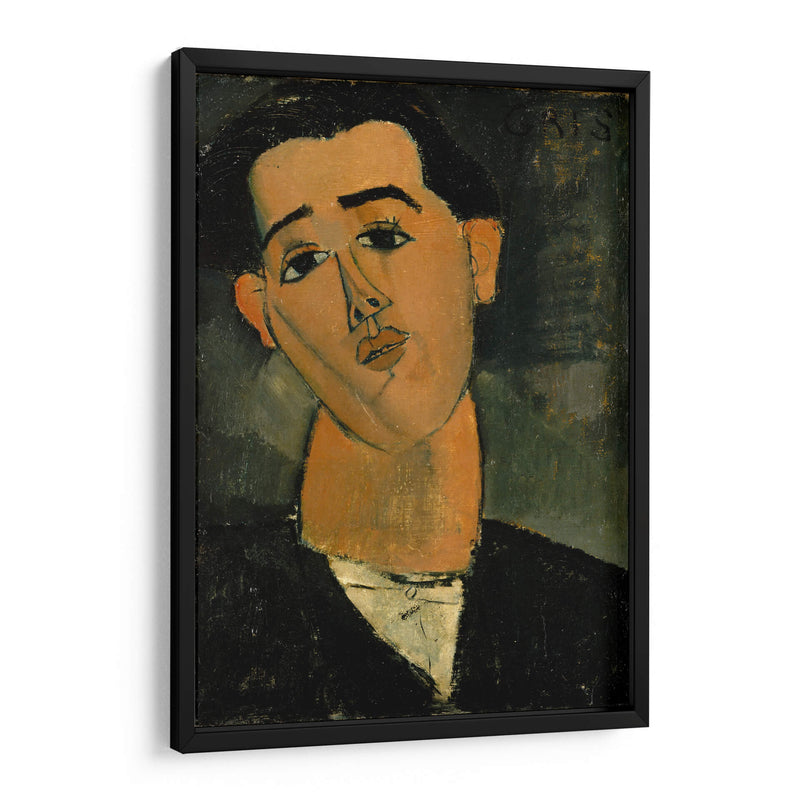 Retrato de Juan Gris - Amedeo Modigliani | Cuadro decorativo de Canvas Lab