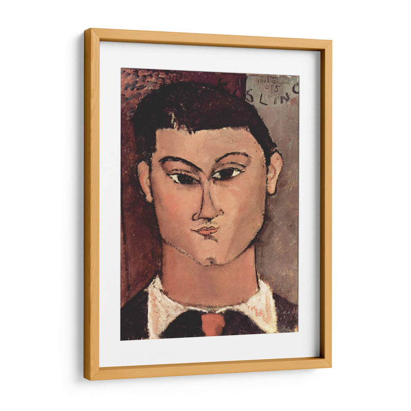 Retrato de Moise Kisling - Amedeo Modigliani | Cuadro decorativo de Canvas Lab