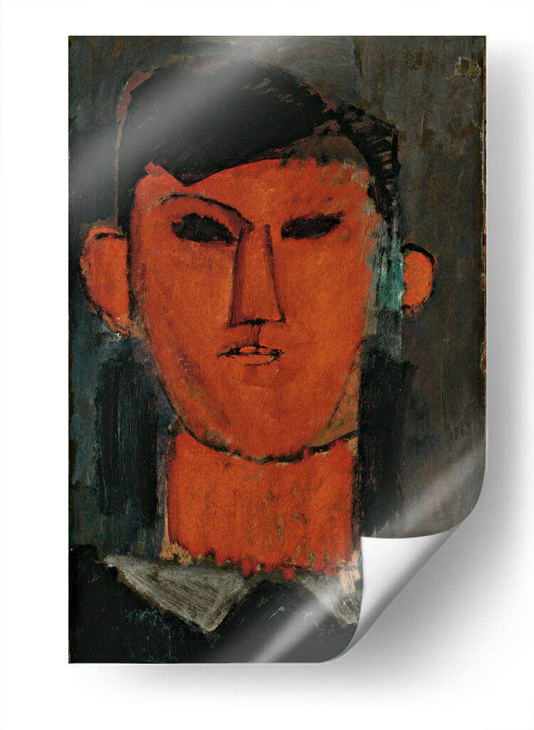 Retrato de Pablo Picasso - Amedeo Modigliani | Cuadro decorativo de Canvas Lab