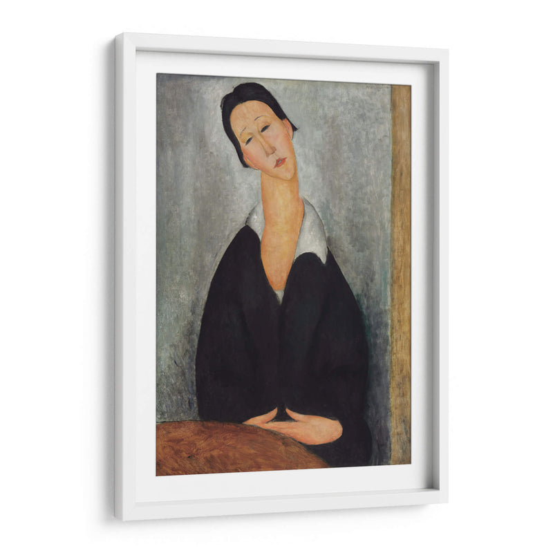Retrato de una mujer polaca - Amedeo Modigliani | Cuadro decorativo de Canvas Lab