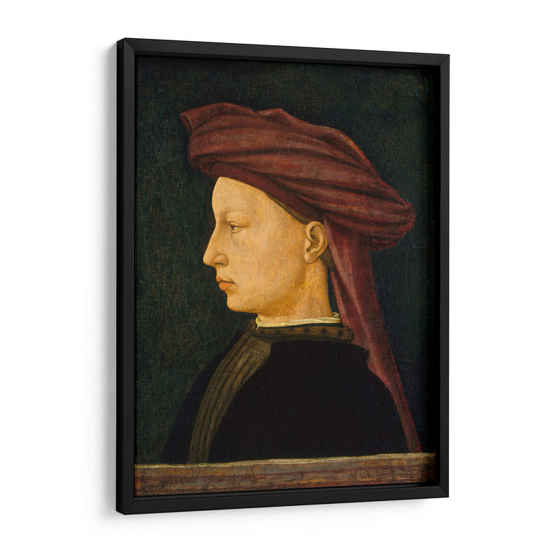 Retrato de un joven - Masaccio | Cuadro decorativo de Canvas Lab