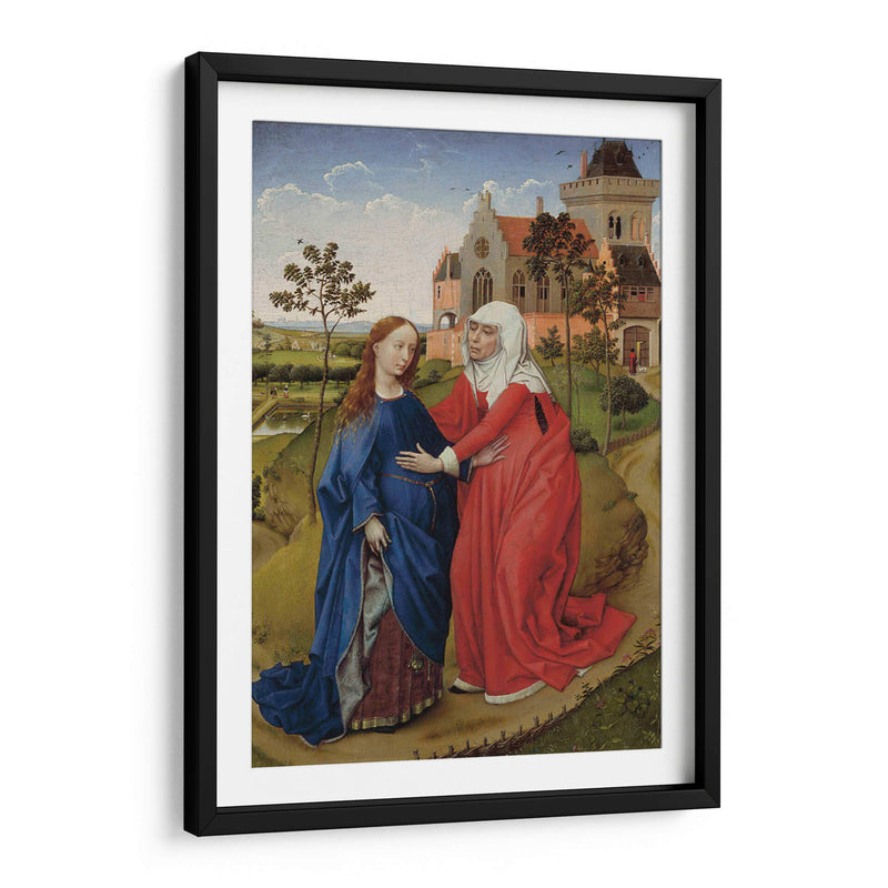 Visitación - Rogier van der Weyden | Cuadro decorativo de Canvas Lab