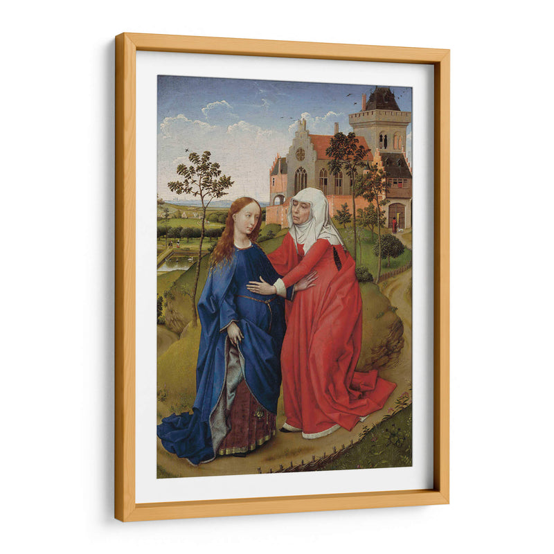 Visitación - Rogier van der Weyden | Cuadro decorativo de Canvas Lab
