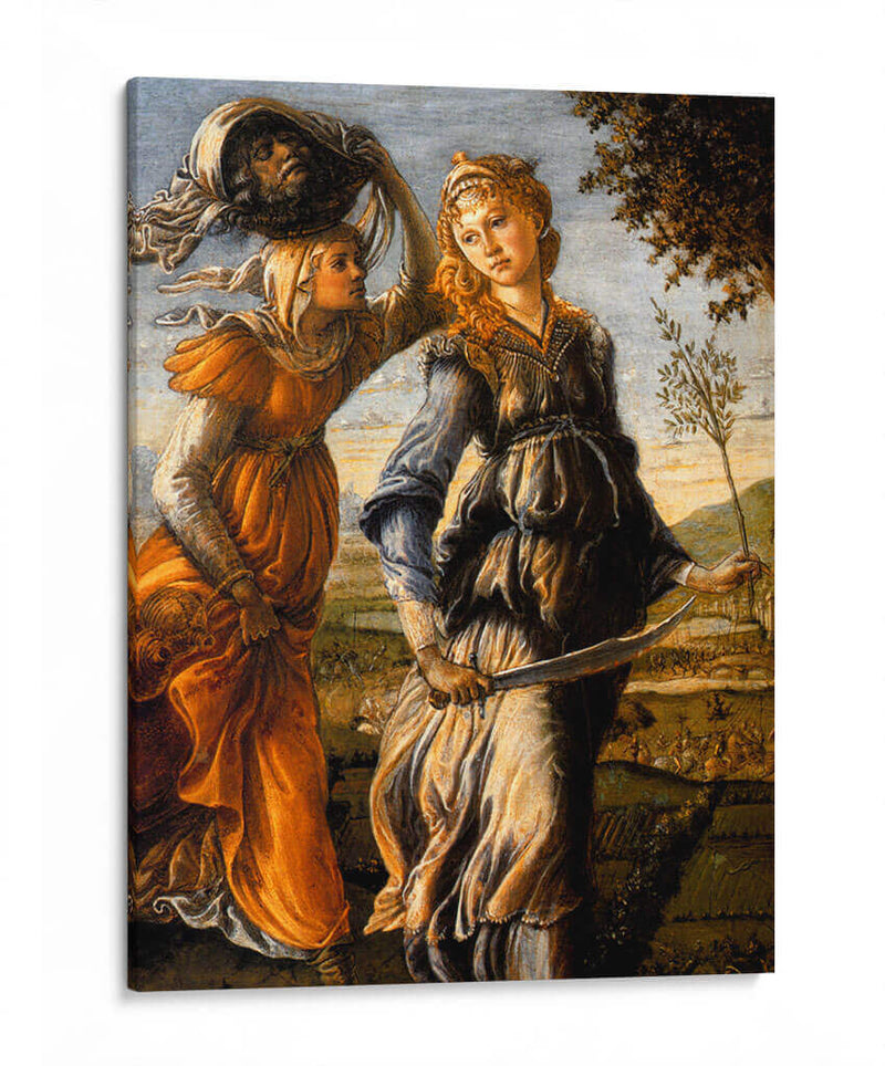 El regreso de Judith a Betulia - Sandro Botticelli | Cuadro decorativo de Canvas Lab