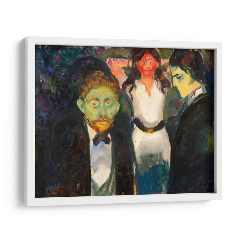 Celos - Edvard Munch | Cuadro decorativo de Canvas Lab