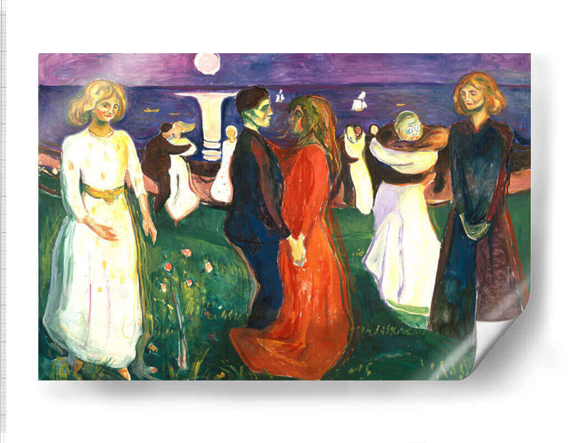 El baile de la vida - Edvard Munch | Cuadro decorativo de Canvas Lab