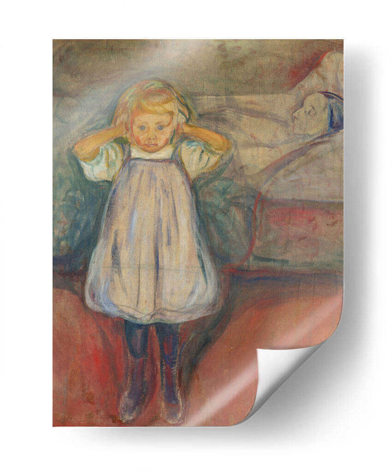 La muerte y el niño - Edvard Munch | Cuadro decorativo de Canvas Lab