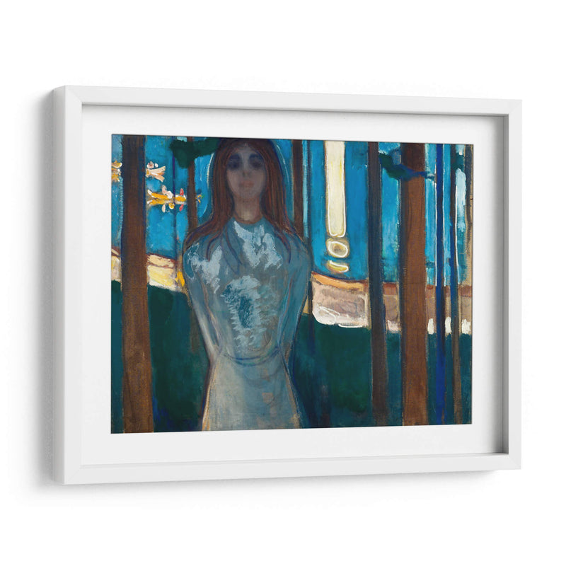 La voz: noche de verano - Edvard Munch | Cuadro decorativo de Canvas Lab