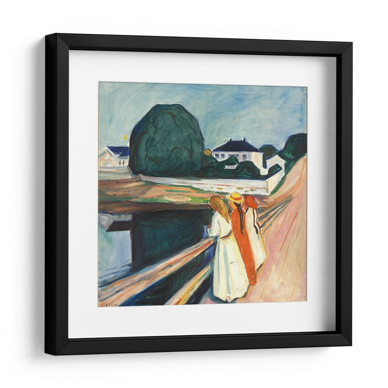 Las chicas en el puente - Edvard Munch | Cuadro decorativo de Canvas Lab