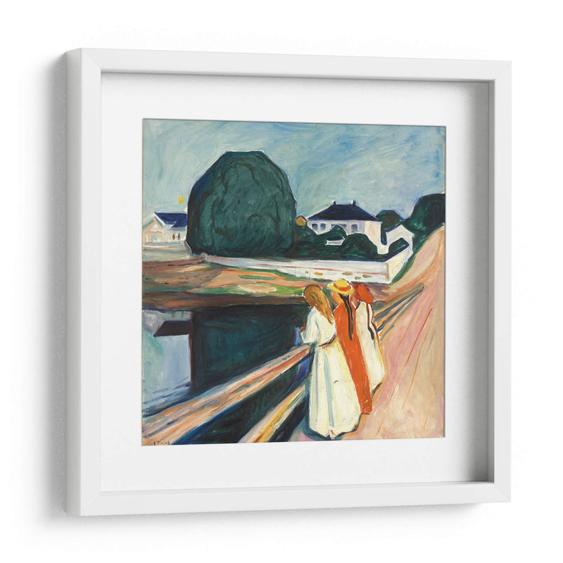 Las chicas en el puente - Edvard Munch | Cuadro decorativo de Canvas Lab