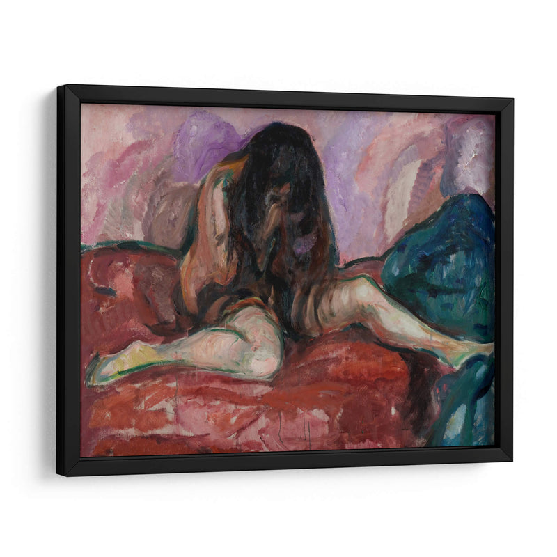 Llanto desnudo - Edvard Munch | Cuadro decorativo de Canvas Lab